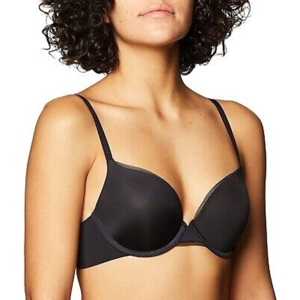 DKNY litewear push up black bra size 32B